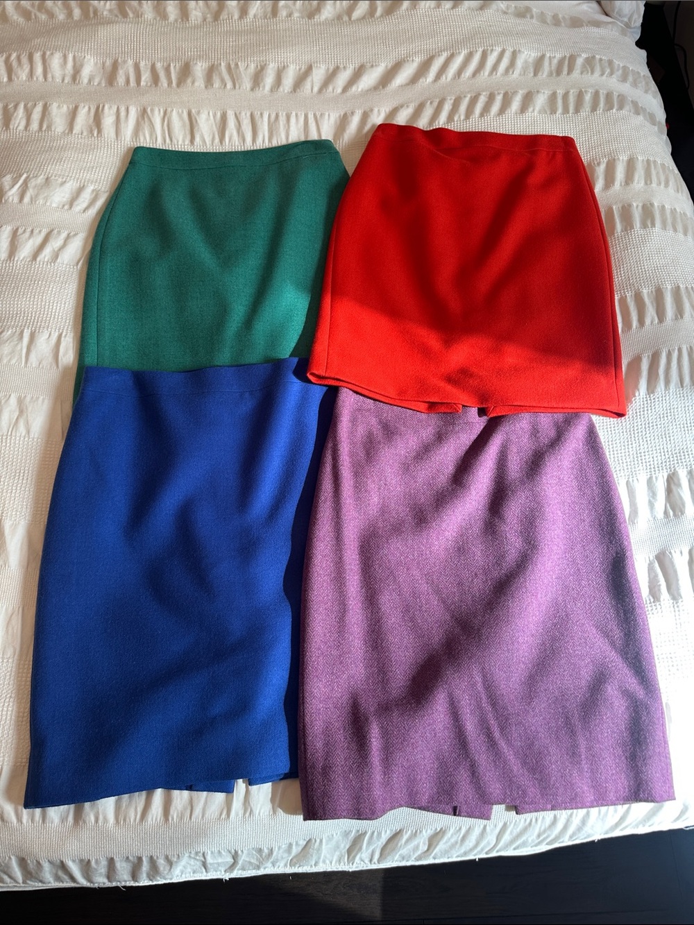 J. Crew Colorful Pencil Skirts size 0P